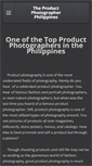 Mobile Screenshot of productphotographerphilippines.com